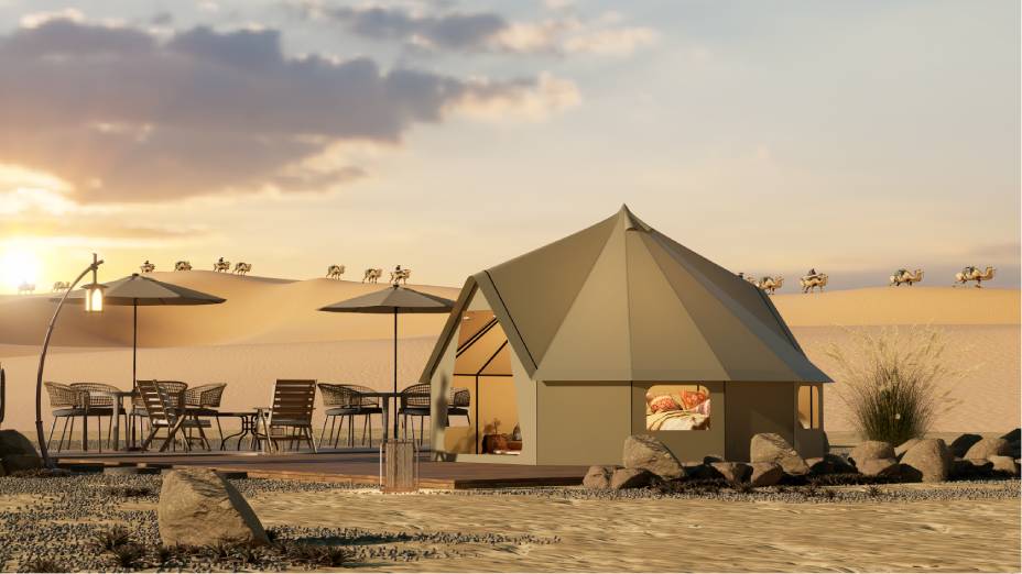 涞源县露营酒店帐篷厂家