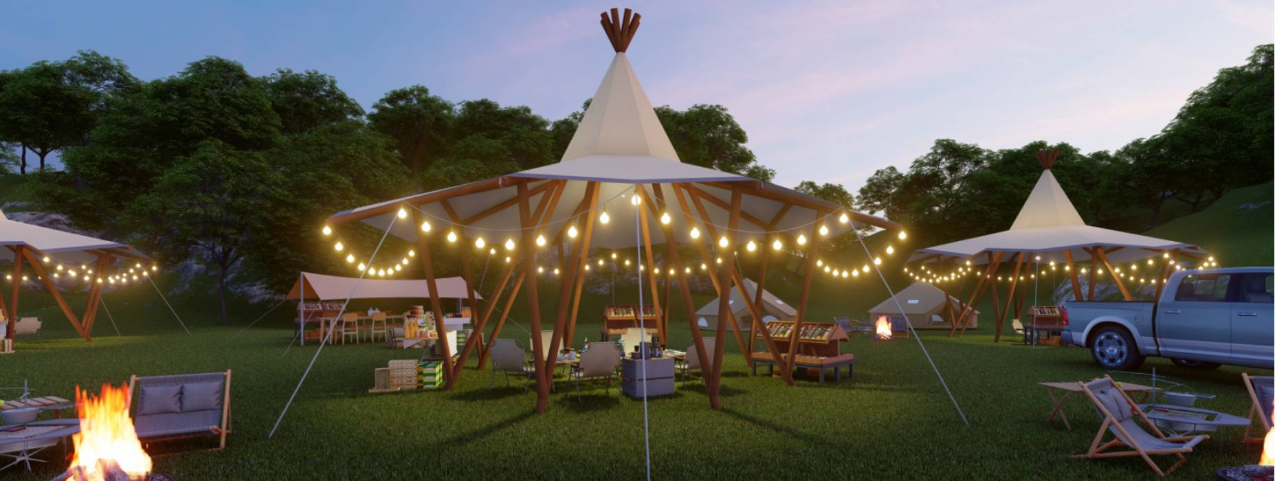 涞源县露营帐篷酒店厂家